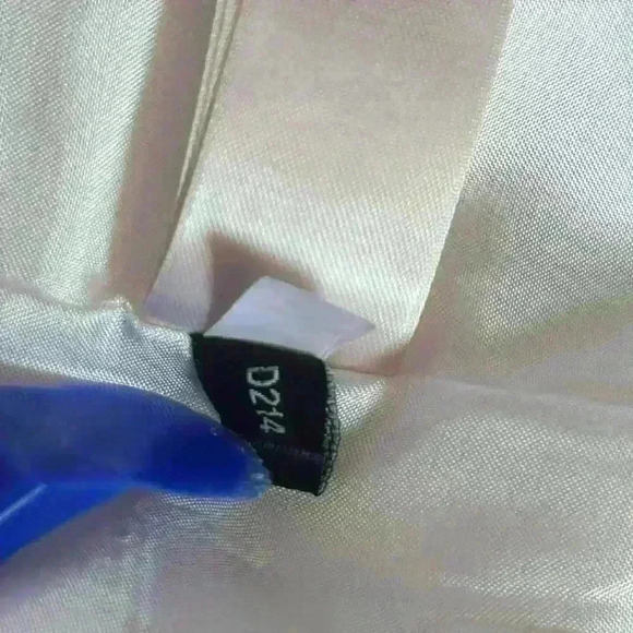 Kate Spade Bayle NWT $598 Coat Double Breasted Beige/Gold 100% Cotton Wmn Sz 14 - Picture 8 of 16